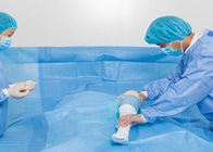 El paquete quirúrgico respirable del Arthroscopy de la rodilla de SMS esterilizó médico cubre el sistema para el hospital
