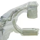 La mini cubierta del brazo en C cubre el polietileno transparente para el tamaño blanco del color quirúrgico ortopédico modificado para requisitos particulares