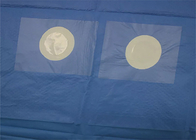 Instrumento quirúrgico azul de SMS del EO del paquete del procedimiento de la angiografía del paquete estéril disponible de la cirugía