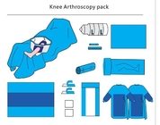 La rodilla disponible del hospital quirúrgica cubre Arthroscopy médico esterilizado cirugía del paquete