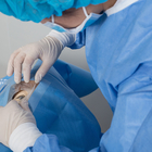 El universal oftálmico quirúrgico cubre el paquete ISO13485 estéril