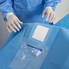 El universal oftálmico quirúrgico cubre el paquete ISO13485 estéril