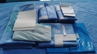 Paquetes para extremidades inferiores / conjunto para extremidades superiores de cortinas estériles desechables para el hospital