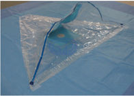 Quirúrgico cubra el bolso flúido, productos quirúrgicos médicos del PE con drenaje