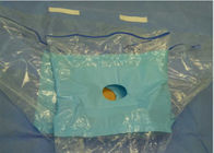 Quirúrgico cubra el bolso flúido, productos quirúrgicos médicos del PE con drenaje