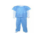 Médicos disponibles friegan los trajes que la manga corta jadea de largo el material no tejido de los PP SMS