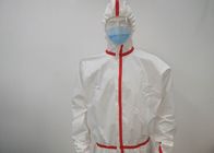 Vestidos no tejidos unisex del aislamiento del vestido quirúrgico/del hospital con el papeleo