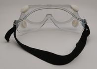 Gafas de seguridad médicas de la prueba del polvo del PVC del chapoteo anti