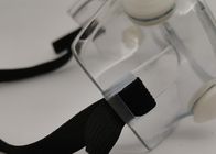 Gafas de seguridad médicas de la prueba del polvo del PVC del chapoteo anti
