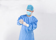 Vestido quirúrgico disponible azul reforzado de SMS