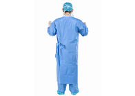 Vestido quirúrgico disponible azul estéril de 35g 45g SMS SMMS
