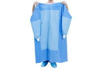 Vestido quirúrgico reforzado azul estéril disponible no tejido del vestido quirúrgico
