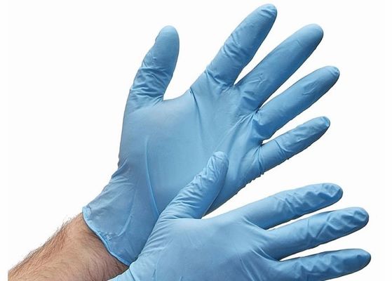 El nitrilo de S M Disposable Hand Gloves pulveriza guantes libres del examen