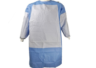 El vestido quirúrgico disponible no tejido reforzó el hospital azul Spunlace