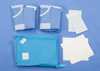 Paquete quirúrgico del paquete de la tela de SMS del paquete del procedimiento de TUR de la urología disponible paciente esencial quirúrgica verde estéril de la laminación