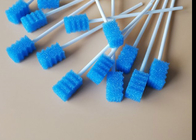 Esponja de limpieza oral de la asistencia médica de la esponja de la espuma del palillo disponible de la esponja