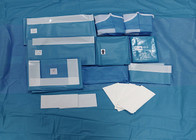 Paquete quirúrgico de la cadera disponible con el material de SMS/Spunlace/PP+PE, certificado CE/ISO13485, respirable y antiestático