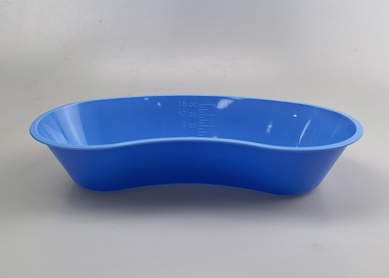 Tazones desechables de 500 cc, plato de riñón para lavabo, plástico transparente