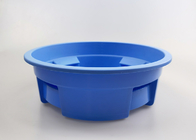 Plato de riñón para lavabo de alambre guía 2500cc Medical PP Blue Guidewire Bowl