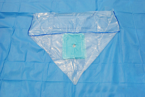 La hoja quirúrgica de la extremidad cubre la extremidad de la ortopedia cubre la ayuda azul del arreglo para requisitos particulares del tamaño los 230*330cm del color