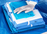 Paquete quirúrgico del paquete de la tela de SMS del paquete del procedimiento de TUR de la urología disponible paciente esencial quirúrgica verde estéril de la laminación
