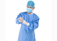 Vestido quirúrgico disponible reforzado para el hospital 30/40gsm SMS estéril