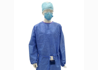 Vestido quirúrgico disponible SMS 45gsm no tejido del aislamiento médico