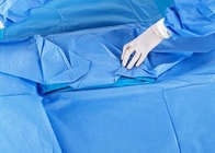 Estéril quirúrgico no tejido de la tela cubre 20 x 20 pulgadas en el color azul para el uso del hospital