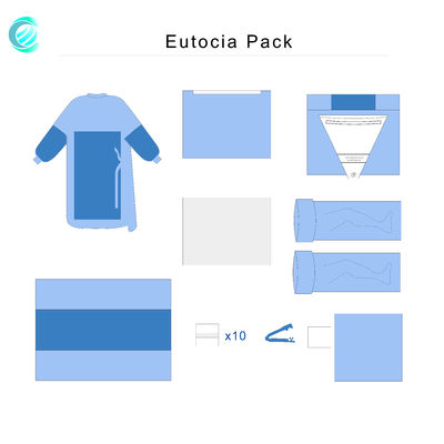 Paquete de nacimiento para cirugía estéril desechable