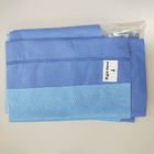 Quirúrgico disponible blanco cubre el paquete individual estático anti de la tela no tejida