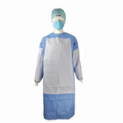 Vestido quirúrgico desechable reforzado SMS para médico