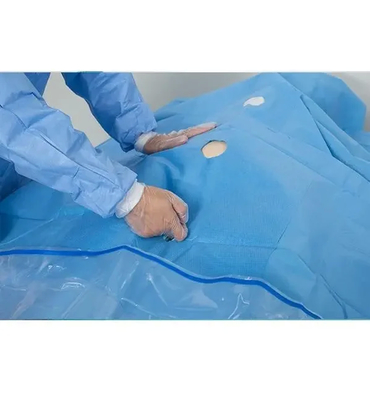 Envases quirúrgicos de tejidos no tejidos esterilizados con óxido de etileno para procedimientos médicos