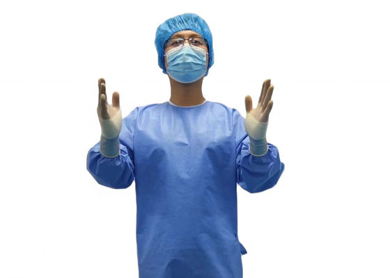 Unisexo Sérgico Estéril Vestidos de hospital Vestidos de cirugía resistentes a los fluidos AAMI Nivel3