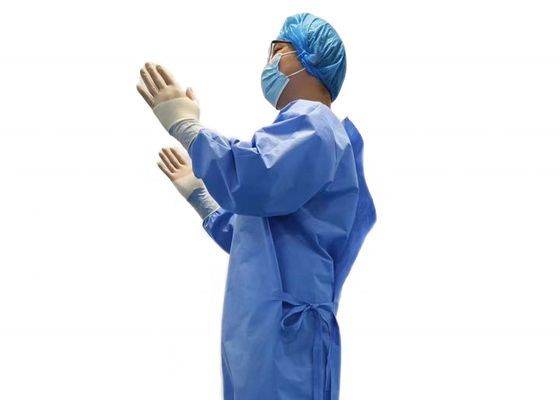 Unisexo Sérgico Estéril Vestidos de hospital Vestidos de cirugía resistentes a los fluidos AAMI Nivel3