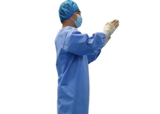 Unisexo Sérgico Estéril Vestidos de hospital Vestidos de cirugía resistentes a los fluidos AAMI Nivel3