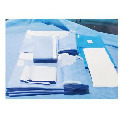 Vestidos quirúrgicos de tejido no tejido desechables respiratorios