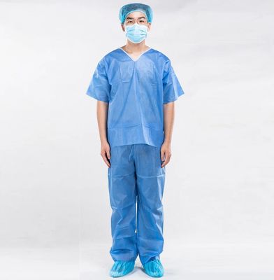 Unisex corbata respirable en vestidos quirúrgicos desechables para protección médica