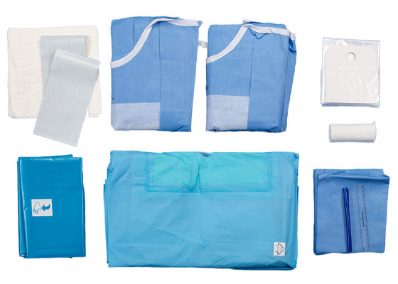 Kit de recuperación de la obstetricia de parto por cesárea de cirugía de reemplazo de rodilla de procedimiento de paquete