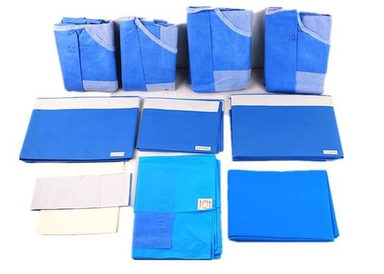 Material de PP PE Envase quirúrgico estéril para procedimientos médicos desechables