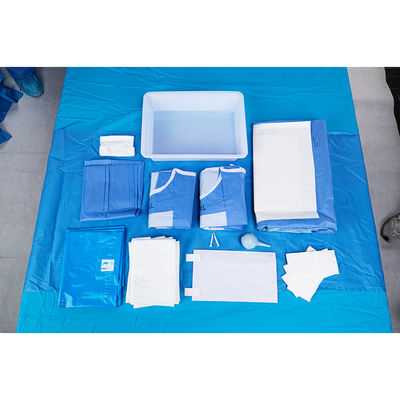 Conjunto de paquetes de cesárea quirúrgica estéril Conjunto de cortinas quirúrgicas cesáreas