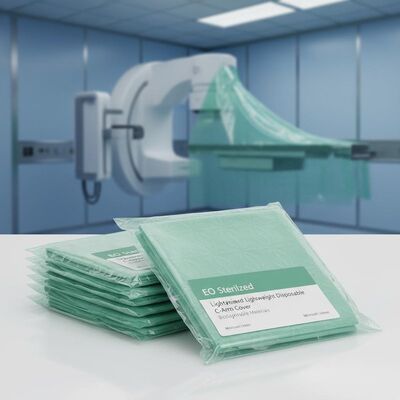 Cubiertas desechables y ligeras para equipos médicos esterilizadas con EO y materiales biodegradables para la protección del arco en C