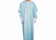 Vestidos disponibles azules del hospital de los vestidos quirúrgicos de Spunlace suavemente no tejidos