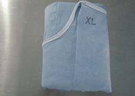 Vestidos disponibles azules del hospital de los vestidos quirúrgicos de Spunlace suavemente no tejidos