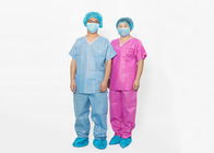 Disponibles no tejidos azules médicos de 42g SMS friegan el traje