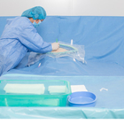 La sección quirúrgica disponible azul de SMMS C cubre el gas del EO estéril