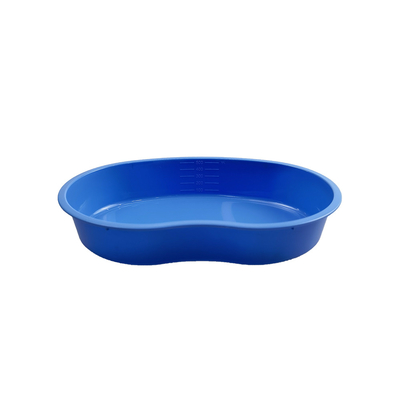 El plato disponible azul plástico del riñón para el hospital y la clínica utilizan al peso ligero 6000ml