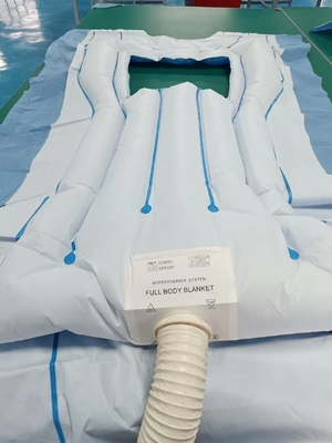 Cubierta de calentamiento del aire del paciente de la UCI del hospital con acceso quirúrgico cuerpo completo