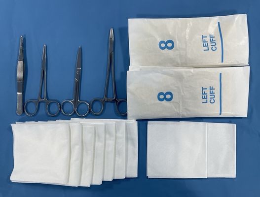 Standard Size Sterile Surgical Packs Made of Non-woven Fabric for Hospital and Clinic Use