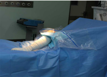 Quirúrgico cubra el bolso flúido, productos quirúrgicos médicos del PE con drenaje